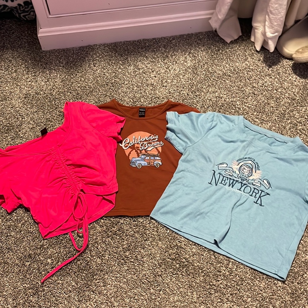 3 pc. SHEIN baby tees